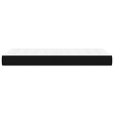 NNEVL Pocket Spring Bed Mattress Black 90x190x20 cm Fabric