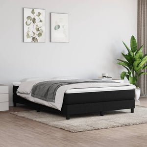 NNEVL Pocket Spring Bed Mattress Black 137x190x20 cm Fabric