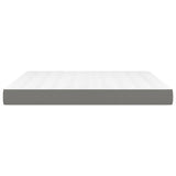 NNEVL Pocket Spring Bed Mattress Dark Grey 152x203x20 cm Queen Fabric