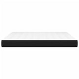 NNEVL Pocket Spring Bed Mattress Black 153x203x20 cm Queen Size Fabric