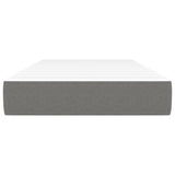 NNEVL Pocket Spring Bed Mattress Dark Grey 107x203x20 cm Super Single Fabric