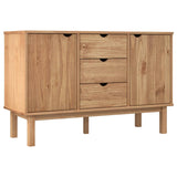 NNEVL Sideboard OTTA 113.5x43x73 cm Solid Wood Pine