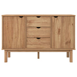 NNEVL Sideboard OTTA 113.5x43x73 cm Solid Wood Pine