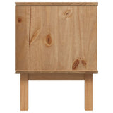 NNEVL TV Cabinet OTTA 113.5x43x57 cm Solid Wood Pine