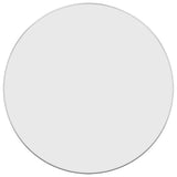 NNEVL Wall Mirror Silver Ø 60 cm Round