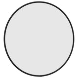 NNEVL Wall Mirror Black Ø 40 cm Round