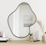 NNEVL Wall Mirror Black 60x50 cm