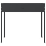 NNEVL Garden Planter Anthracite 100.5x40.5x90 cm Galvanised Steel