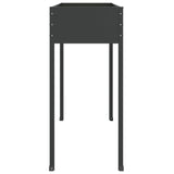 NNEVL Garden Planter Anthracite 100.5x40.5x90 cm Galvanised Steel