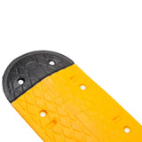 NNEVL Speed Hump Yellow&Black 129x32.5x4 cm Rubber