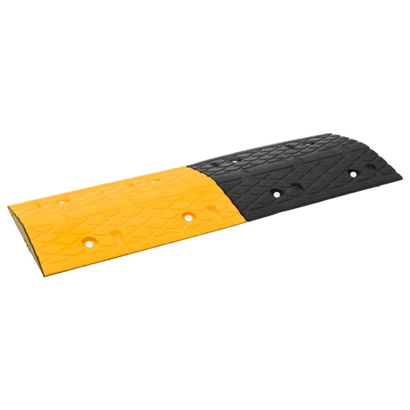 NNEVL Speed Hump Yellow&Black 97x32.5x4 cm Rubber