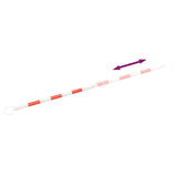 NNEVL Retractable Traffic Cone Bars 10 pcs ABS 116-197 cm