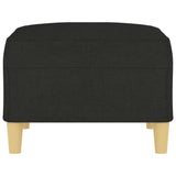 NNEVL Footstool Black 70x55x41 cm Fabric