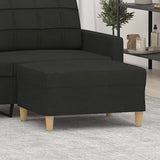 NNEVL Footstool Black 70x55x41 cm Fabric