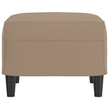 NNEVL Footstool Cappuccino 60x50x41 cm Faux Leather