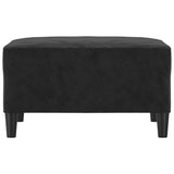 NNEVL Footstool Black 70x55x41 cm Velvet