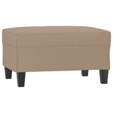 NNEVL Footstool Cappuccino 70x55x41 cm Faux Leather