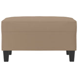 NNEVL Footstool Cappuccino 70x55x41 cm Faux Leather