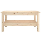 NNEVL Coffee Table 80x50x40 cm Solid Wood Pine