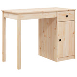 NNEVL Desk 100x50x75 cm Solid Wood Pine