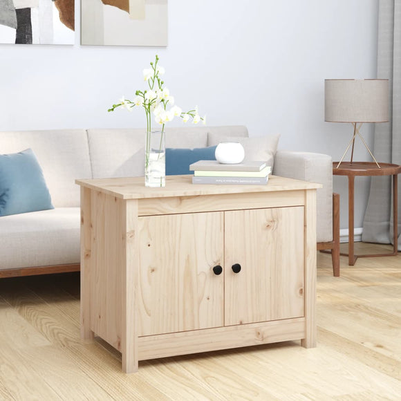 NNEVL Coffee Table 71x49x55 cm Solid Wood Pine