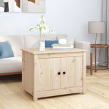 NNEVL Coffee Table 71x49x55 cm Solid Wood Pine