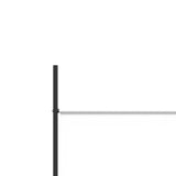 NNEVL 5-Panel Room Divider White 250x200 cm Fabric