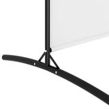 NNEVL 3-Panel Room Divider White 525x180 cm Fabric