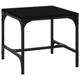 NNEVL Side Tables 2 pcs Black 40x40x35 cm Engineered Wood
