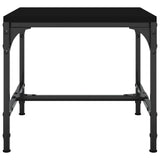 NNEVL Side Tables 2 pcs Black 40x40x35 cm Engineered Wood