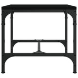 NNEVL Side Tables 2 pcs Black 40x40x35 cm Engineered Wood