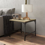 NNEVL Side Tables 2 pcs Sonoma Oak 40x40x35 cm Engineered Wood