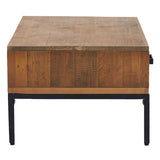 NNEVL Coffee Table 90x50x35 cm Solid Pinewood