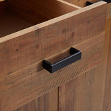NNEVL Shoe Rack 75x40x110 cm Solid Pinewood