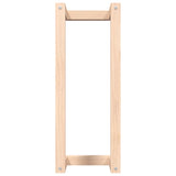 NNEVL Towel Rack 23x18x60 cm Solid Wood Pine