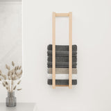 NNEVL Towel Rack 23x18x90 cm Solid Wood Pine