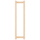 NNEVL Towel Rack 23x18x90 cm Solid Wood Pine