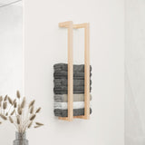 NNEVL Towel Rack 23x18x90 cm Solid Wood Pine