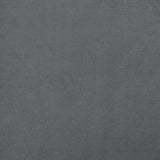 NNEVL Dog Bed Dark Grey 70x45x30 cm Velvet