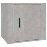 NNEVL Bedside Cabinets 2 pcs Concrete Grey 50x39x47 cm