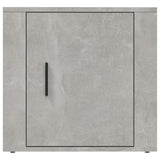 NNEVL Bedside Cabinets 2 pcs Concrete Grey 50x39x47 cm
