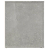 NNEVL Bedside Cabinets 2 pcs Concrete Grey 50x39x47 cm