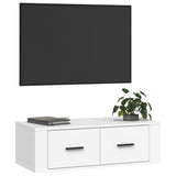 NNEVL Hanging TV Cabinet White 80x36x25 cm Engineered Wood