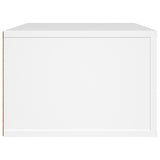 NNEVL Hanging TV Cabinet White 80x36x25 cm Engineered Wood