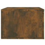 NNEVL Wall-mounted Bedside Cabinets 2 pcs Smoked Oak 50x36x25 cm