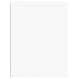 NNEVL Wall-mounted Bedside Cabinet White 50x36x47 cm