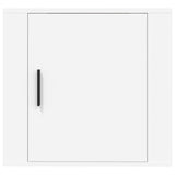 NNEVL Wall-mounted Bedside Cabinets 2 pcs White 50x30x47 cm