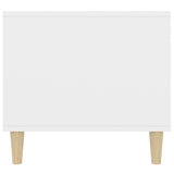 NNEVL Coffee Table White 90x49x45 cm Engineered Wood