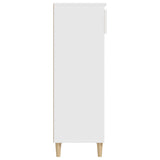 NNEVL Shoe Cabinet White 40x36x105 cm Engineered Wood