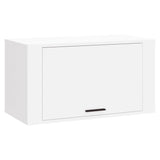 NNEVL Wall-mounted Shoe Cabinet White 70x35x38 cm Engineered Wood